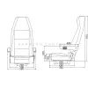 Sportscraft S  5.1 pilótaülés, fekete-szürke