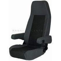 Sportscraft S  5.1 pilótaülés, szürke-fekete