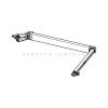 Thule/Omnistor 6300 300 - 500 cm csuklós kar, bal