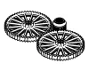Thule Slide-Out Step G2 12V fogaskerék szett - 1500603648