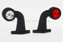 Fristom FT-009 D LED pozíciólámpa, piros/fehér