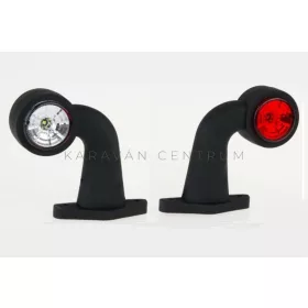 Fristom FT-009 D LED pozíciólámpa, piros/fehér
