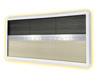   Masis szúnyoghálós ablakroló LED világítással, 650 x 300 mm