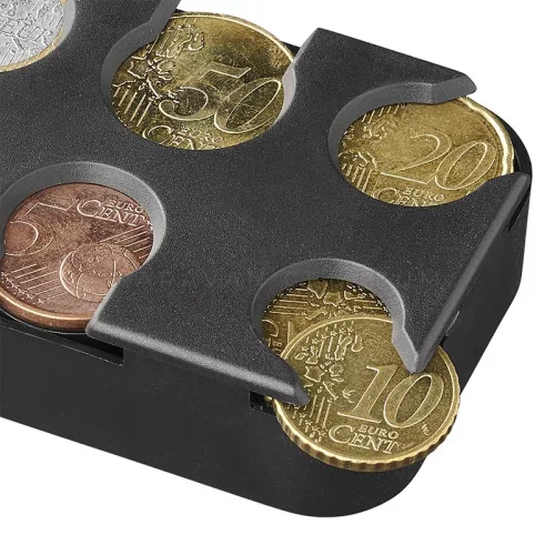 Euro érmetartó