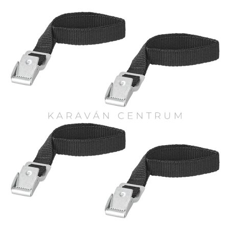 KC1285 kerékrögzítő 40 cm, fekete - 4 db