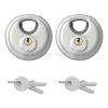 KC1319 biztonsági diszkosz lakat ø 70 x 20 mm, 2 db-os szett KC1319 biztonsági diszkosz lakat ø 70 x 20 mm, 2 db-os szett