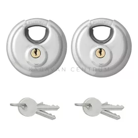   KC1319 biztonsági diszkosz lakat ø 70 x 20 mm, 2 db-os szett