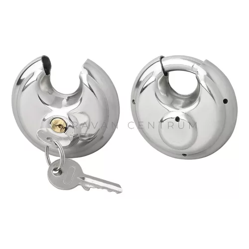 KC1319 biztonsági diszkosz lakat ø 70 x 20 mm, 2 db-os szett