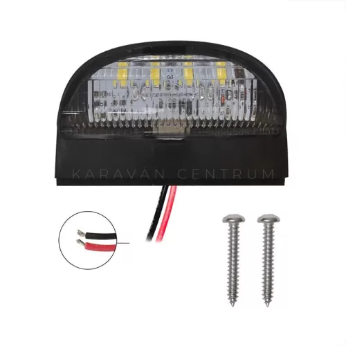 KC3966 LED-es rendszámtábla világítás, 72 x 50 mm