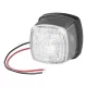 KC3991 LED első helyzetjelző lámpa prizmával 61 x 61 mm, fehér