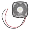 KC3991 LED első helyzetjelző lámpa prizmával 61 x 61 mm, fehér