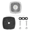 KC3991 LED első helyzetjelző lámpa prizmával 61 x 61 mm, fehér