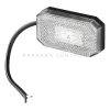 KC3994 LED első helyzetjelző lámpa prizmával 80 x 44 mm, fehér