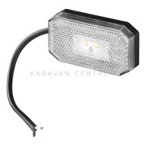   KC3994 LED első helyzetjelző lámpa prizmával 80 x 44 mm, fehér