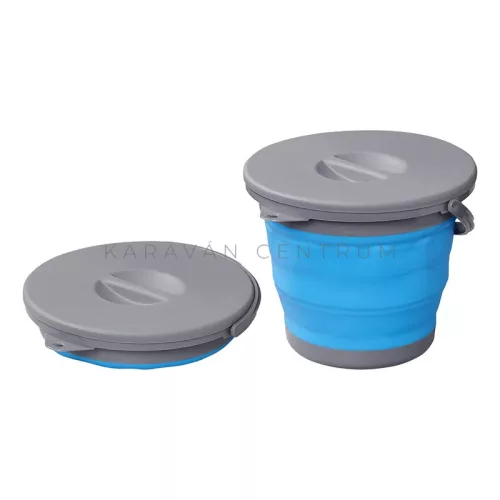 KC370306 összecsukható fedeles vödör,  5 liter