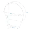 KC Reflex 16" keréktakaró, ø 65 cm