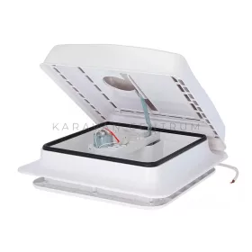 KC0900WH ventilátoros tetőablak 280 x 280 mm, fehér