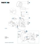 Thetford C223 S/CS WC alkatrészek