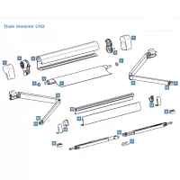 Thule 5102 alkatrészek
