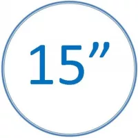 15"