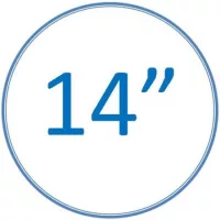 14"
