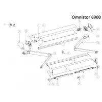 Thule 6900 alkatrészek