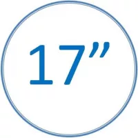 17"
