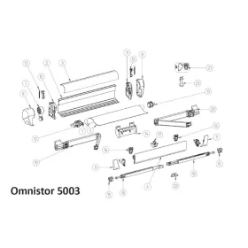 Thule/Omnistor 5003 alkatrészek